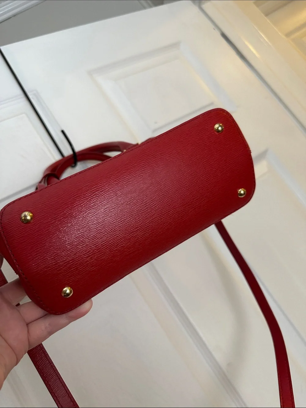 Ralph Lauren leather red purse